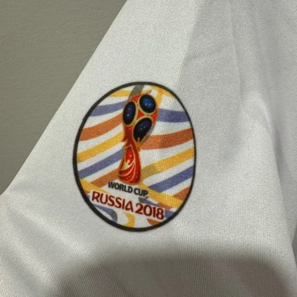 White and Red Men's Jersey - Picture 5 of 7